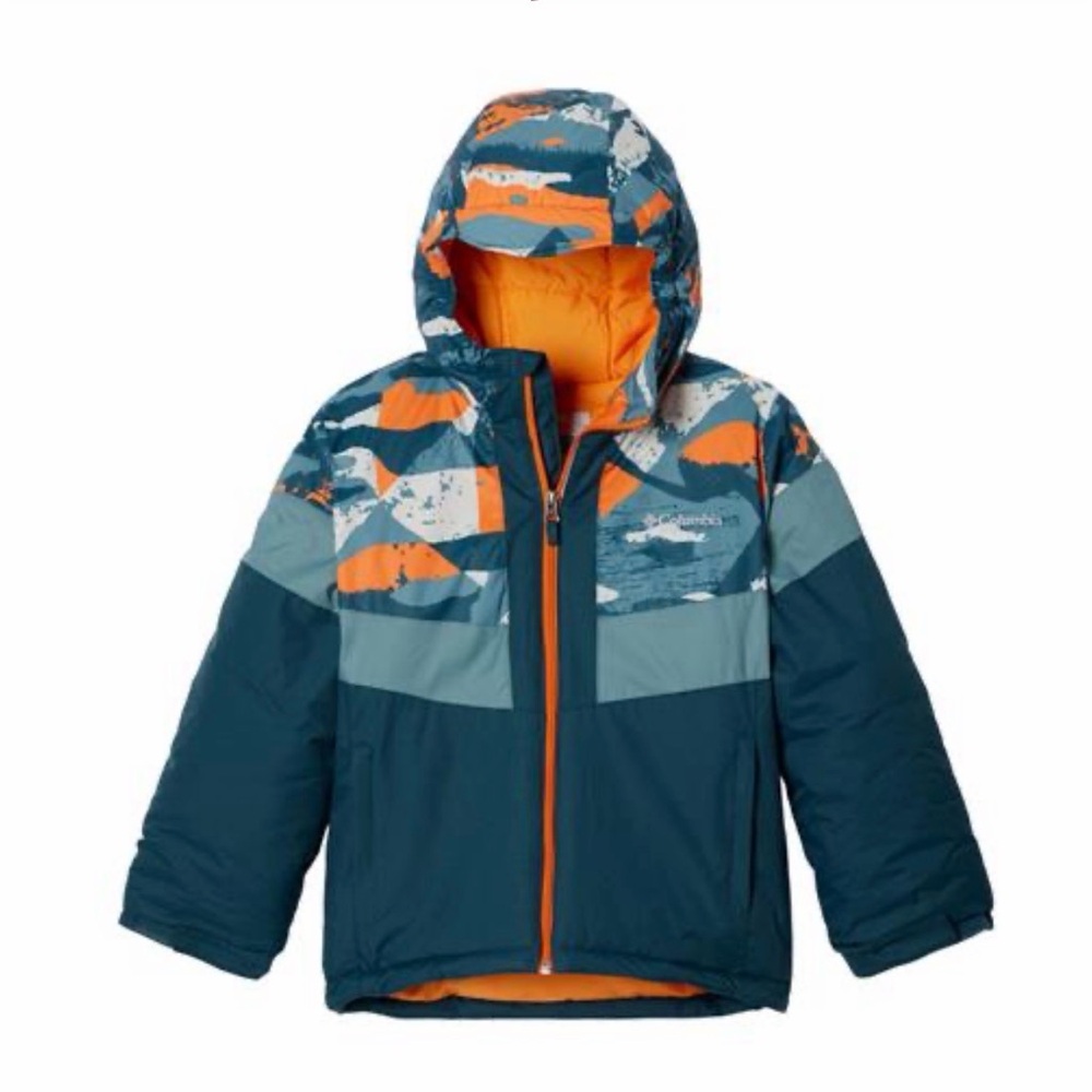 Columbia Bright Orange Kids' Jacket